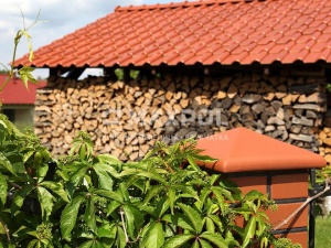 Оголовок для забора ZG-Klinkier Red C30