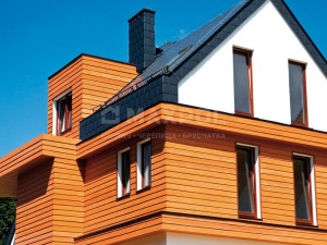 Сайдинг фиброцементный Cedral Click Smooth C32 Бурая земля