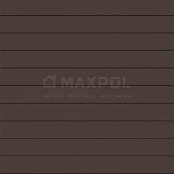 Сайдинг фиброцементный Cedral Click Smooth C21 Коричневая глина