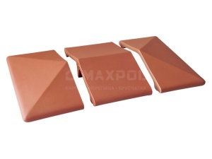 Вставка клинкерная для оголовка King Klinker 01 Ruby-red 445x250x90