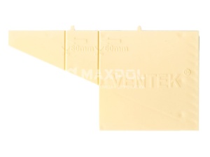 Коробочка вентиляционно-осушающая универсальная Ventek желтая