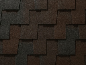 Мягкая черепица RUFLEX, Vista, Тёмный шоколад