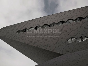 Панель фиброцементная EQUITONE natura N972 Sepia 1250x2500x12