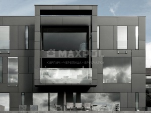 Панель фиброцементная EQUITONE natura N074 Obsidian 1250x2500x12