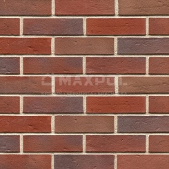 Кирпич клинкерный ABC Klinker Oldenburg rot-bunt genarbt besandet NF