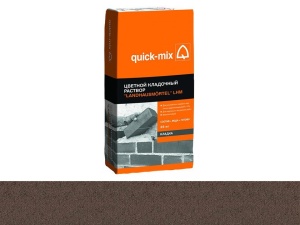 Раствор кладочный Quick-mix Landhausmortel hbr. светло-коричневый