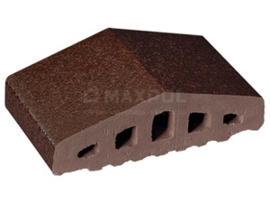 Кирпич профильный King Klinker 02 Brown-glazed 180x100x58