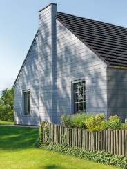 Сайдинг фиброцементный Cedral Click Smooth C62 Голубой океан