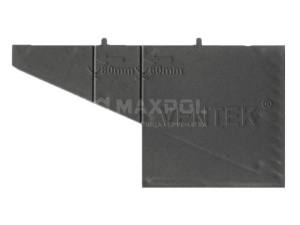 Коробочка вентиляционно-осушающая универсальная Ventek темно-серая