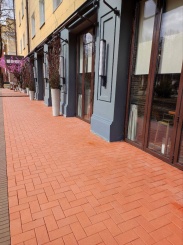 Клинкер тротуарный ЛСР Лондон красный (200x100x50) Клинкер тротуарный ЛСР Лондон красный (200x100x50)